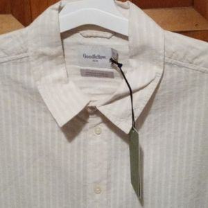 🟢 Mens short sleeve button up